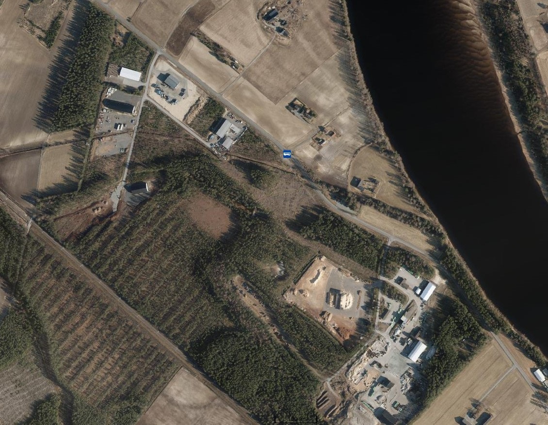 Hernesmoen Næringspark ligger ved Glomma og alle tomtene er nå under utvikling. Galleribilde