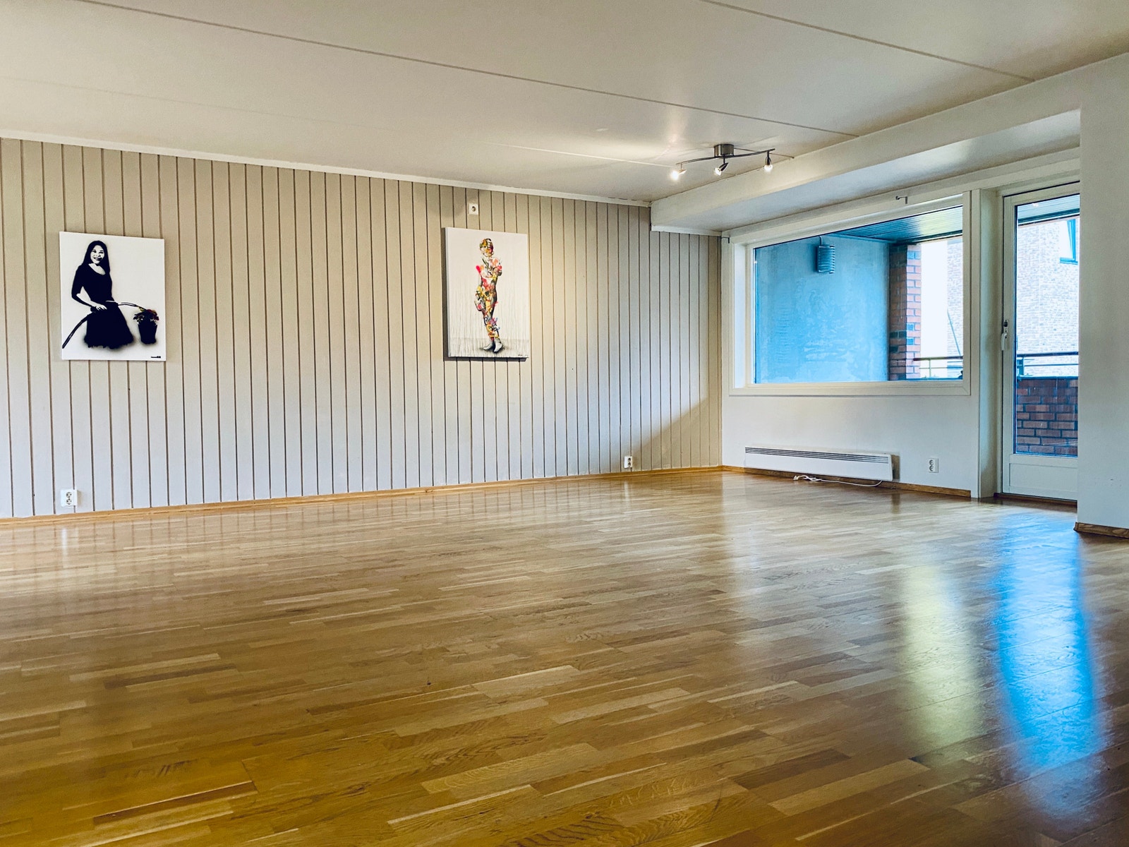 Stue mot veranda Galleribilde