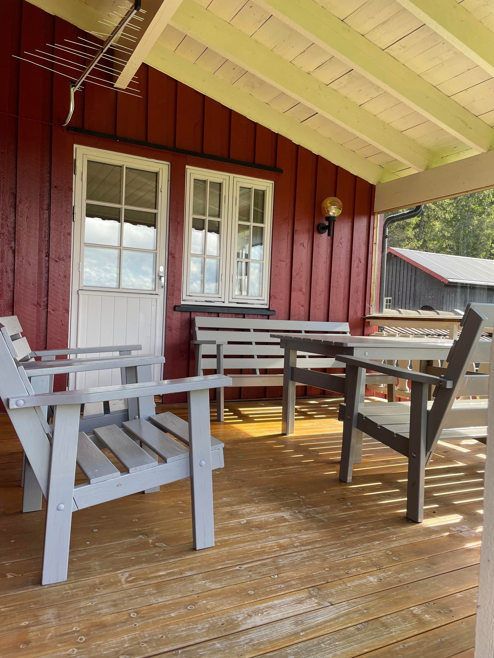 Takoverbygg veranda Galleribilde