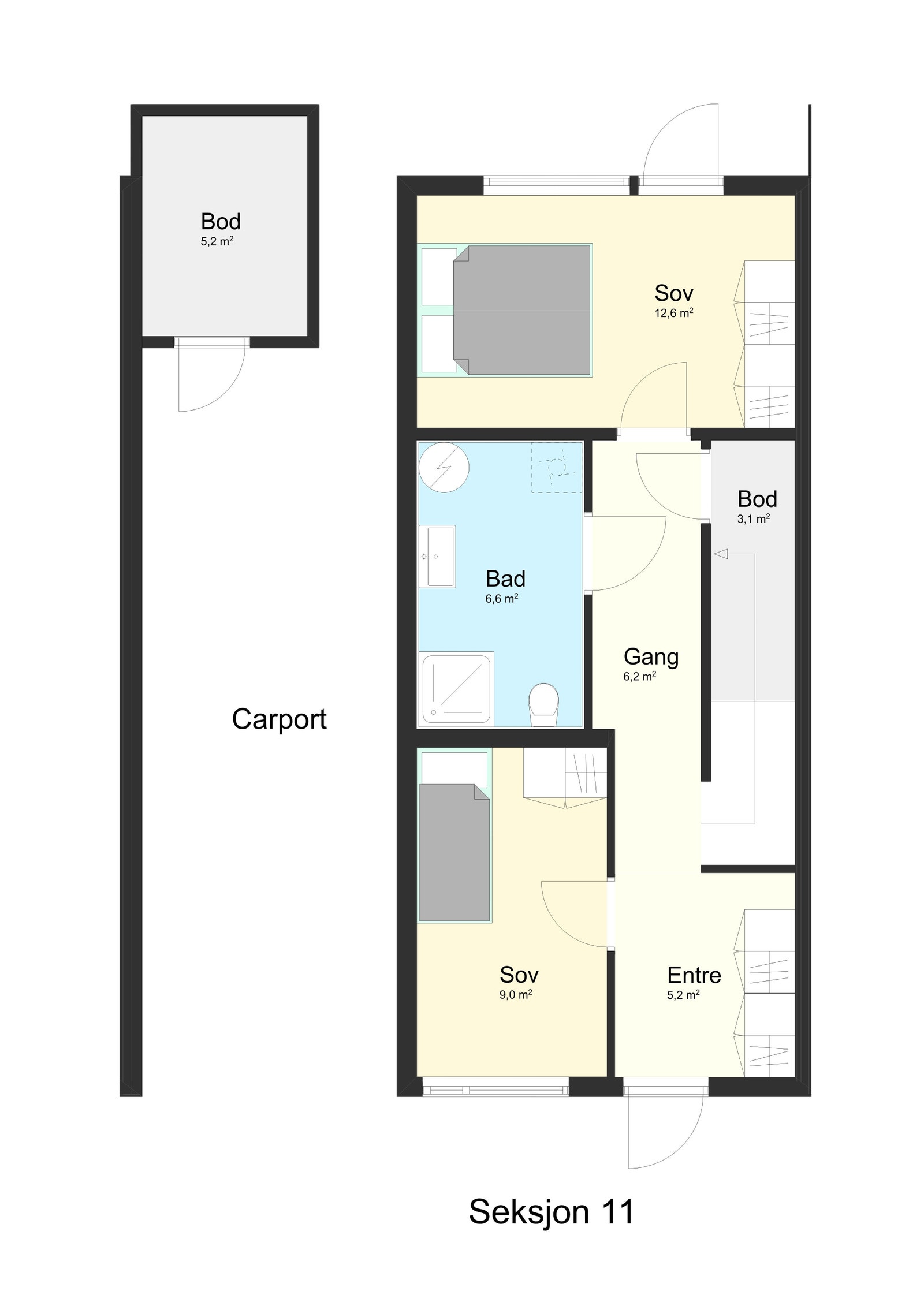 1, etasje Galleribilde