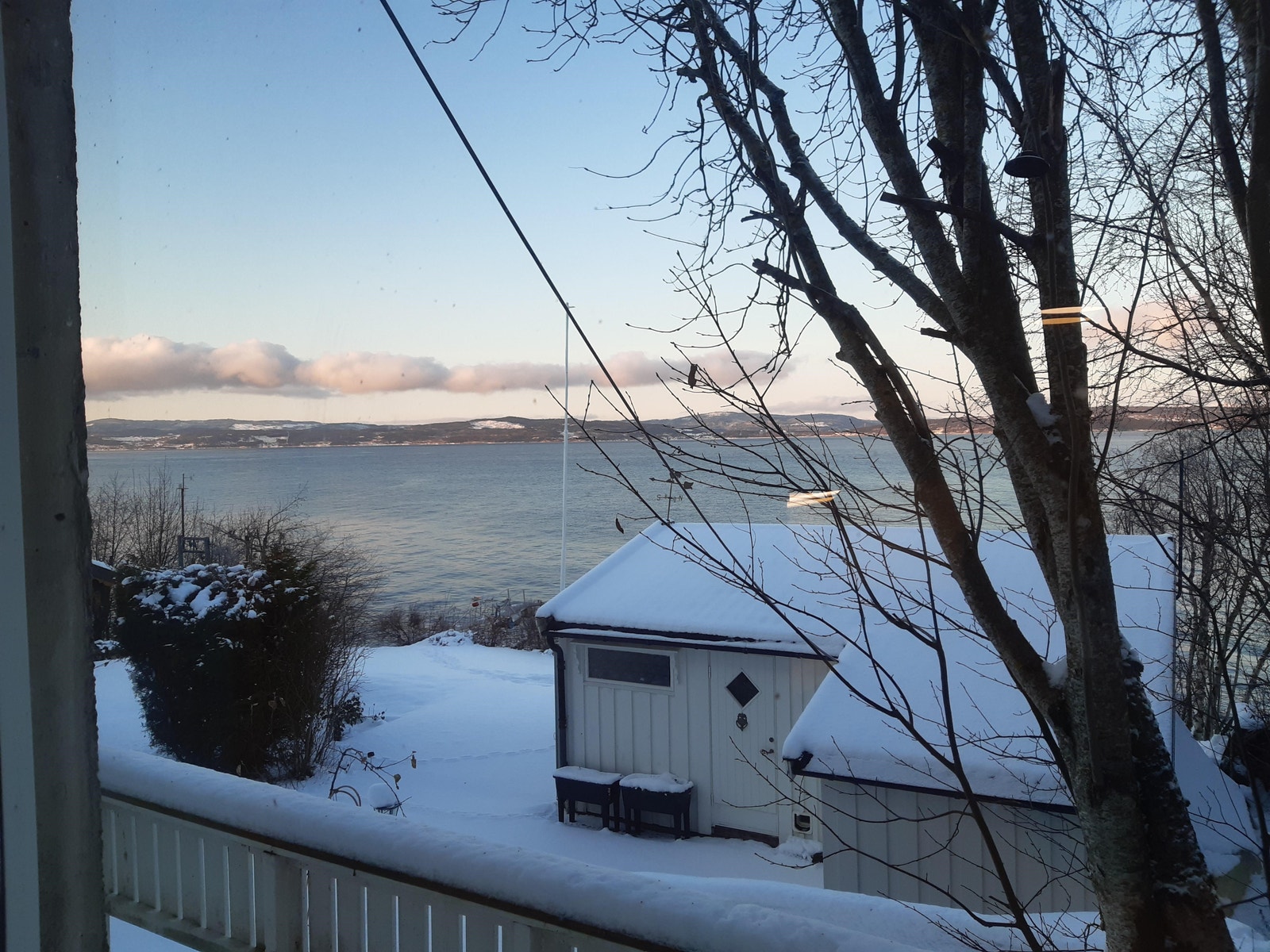 Utsikt i fra Stue Galleribilde