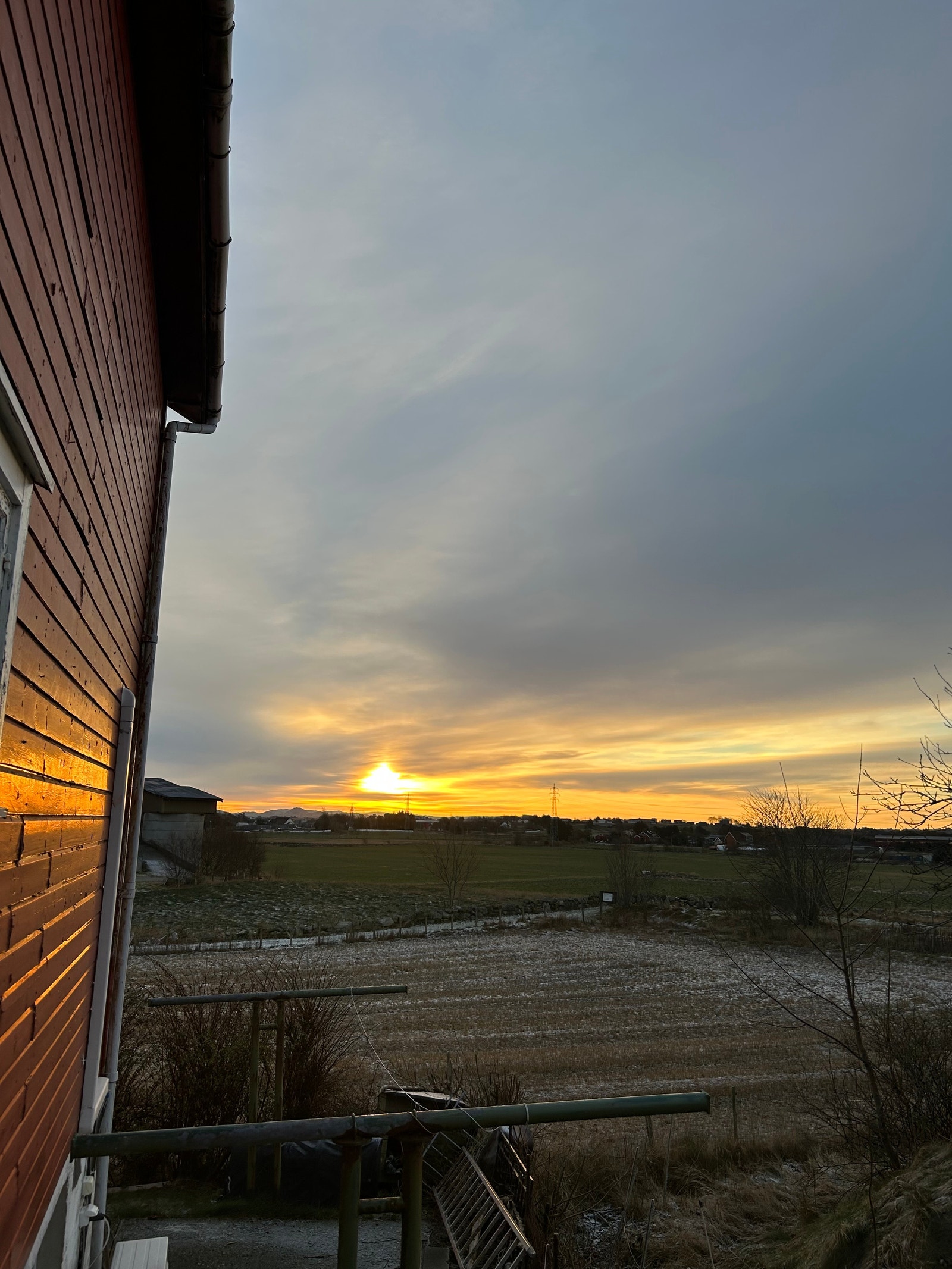 Utsikt fra uteområde Galleribilde
