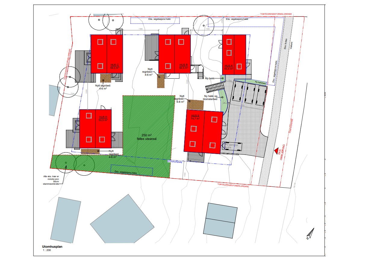 Utomhusplan Galleribilde