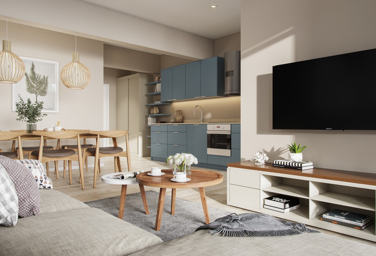 Illustrasjon av innvendig standard Galleribilde