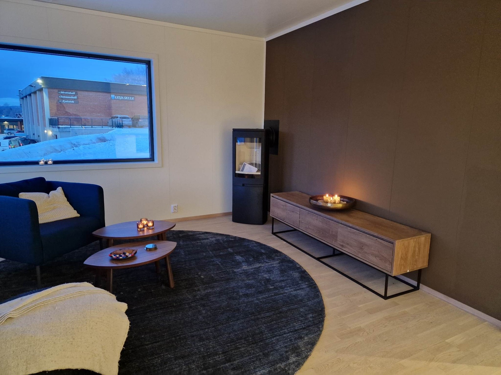 Stue leilgihet 88m2 nordvest Galleribilde
