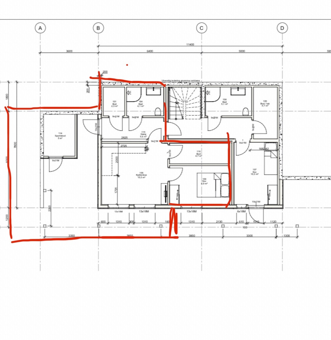 Plan løsning Galleribilde