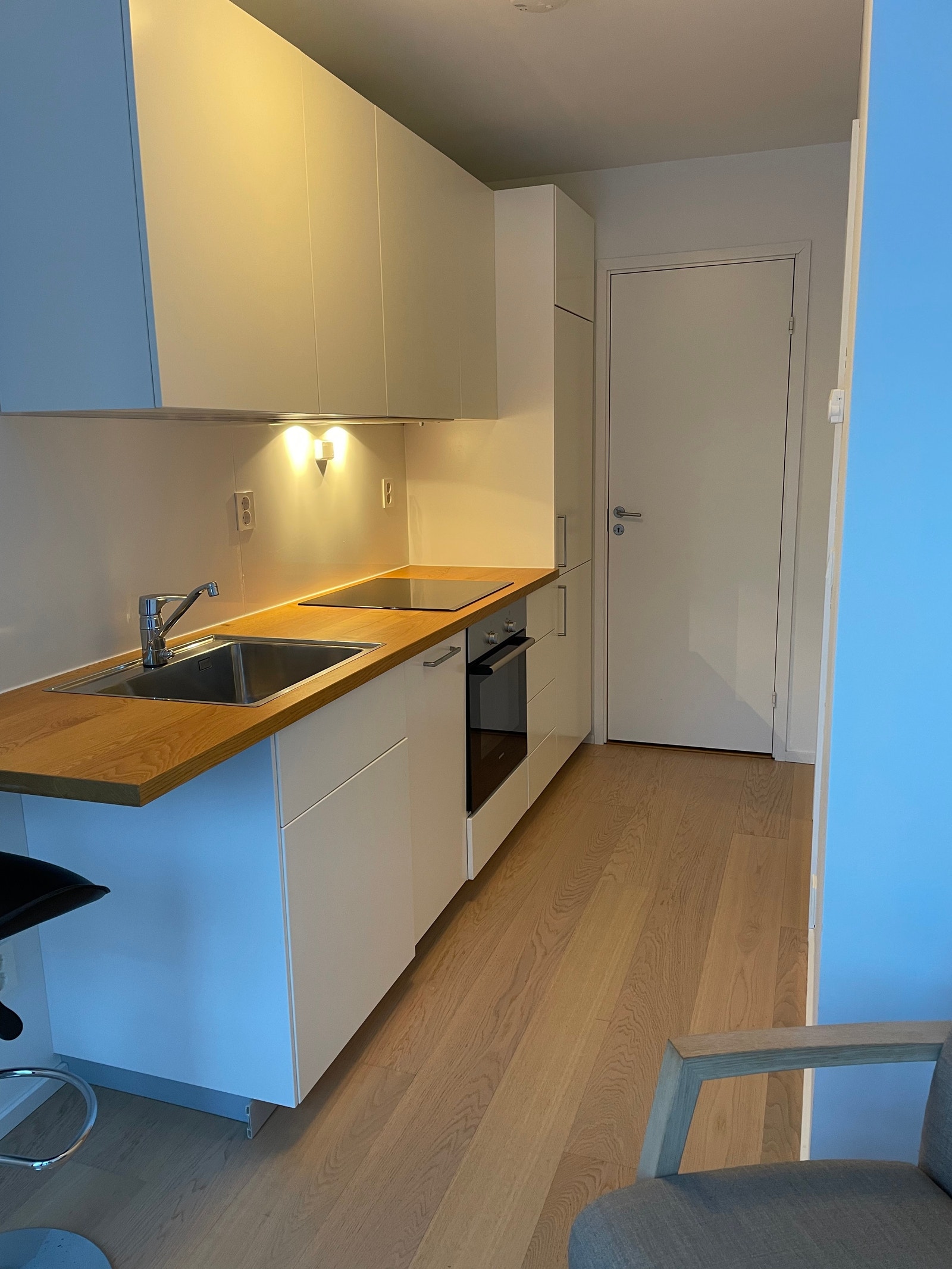 Kjøkken med komfyr Galleribilde