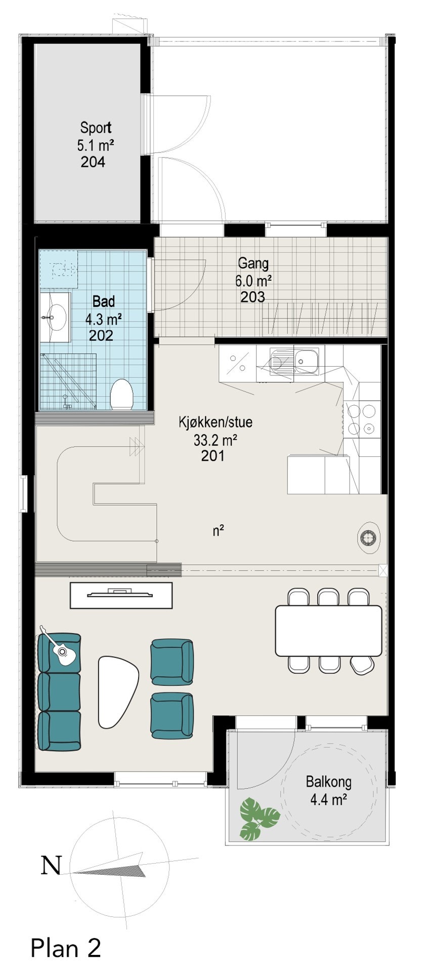Hus 5,11,14 Plan 2 Galleribilde