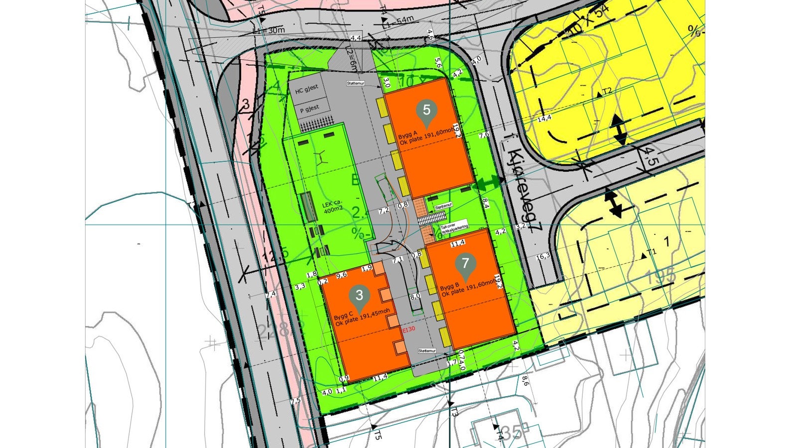 18-0632_BKS2-Rekkehus_sitplan_nummerert - Copy (2) - Copy Galleribilde