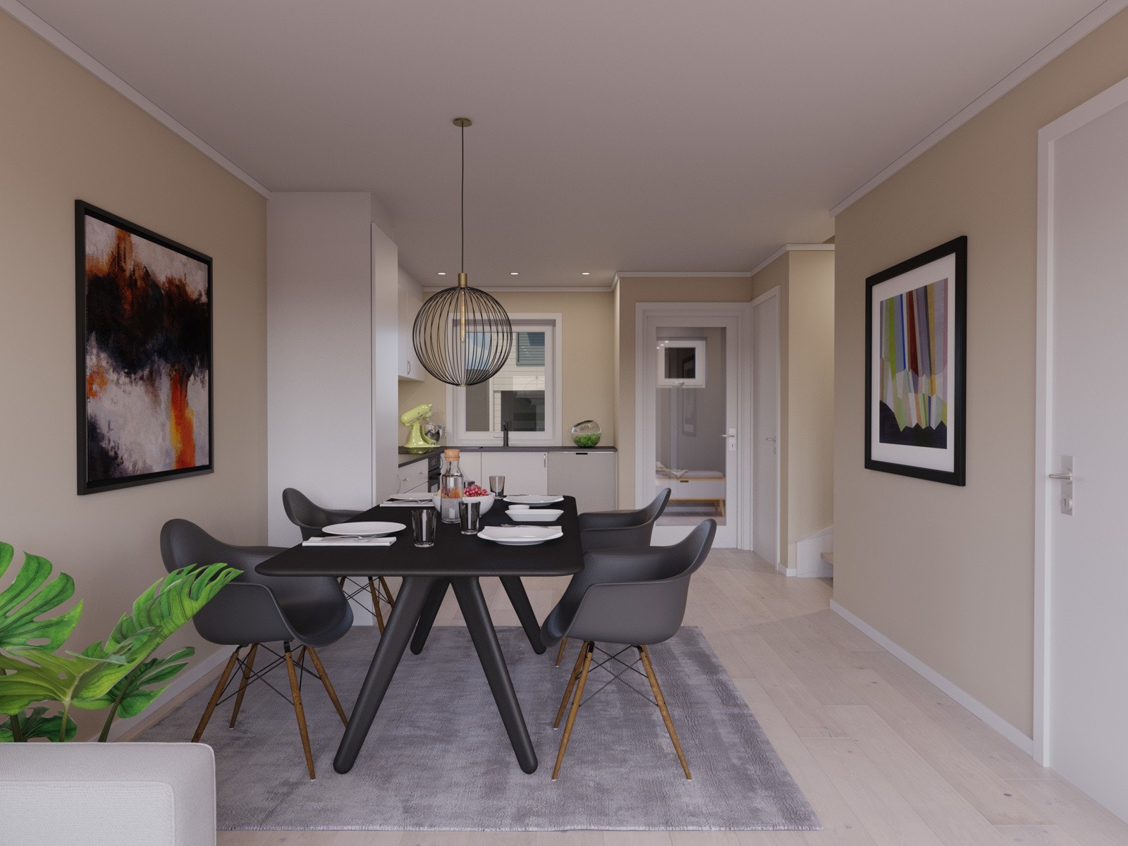 18_0632_Rekkehus_C_Kj0kken_HIGH Galleribilde