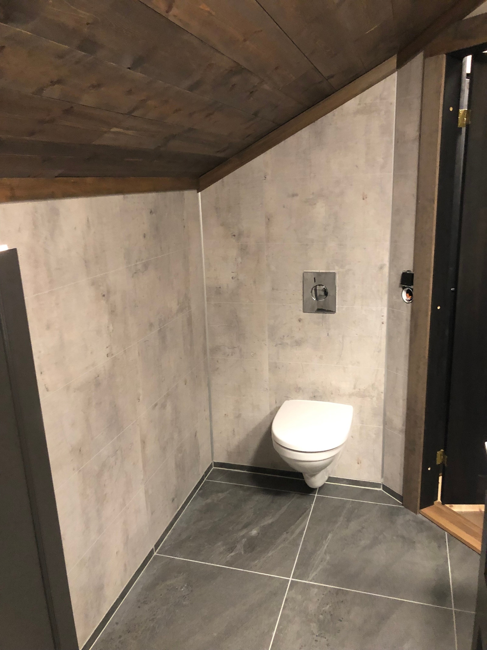 Vegghengt toalett Galleribilde