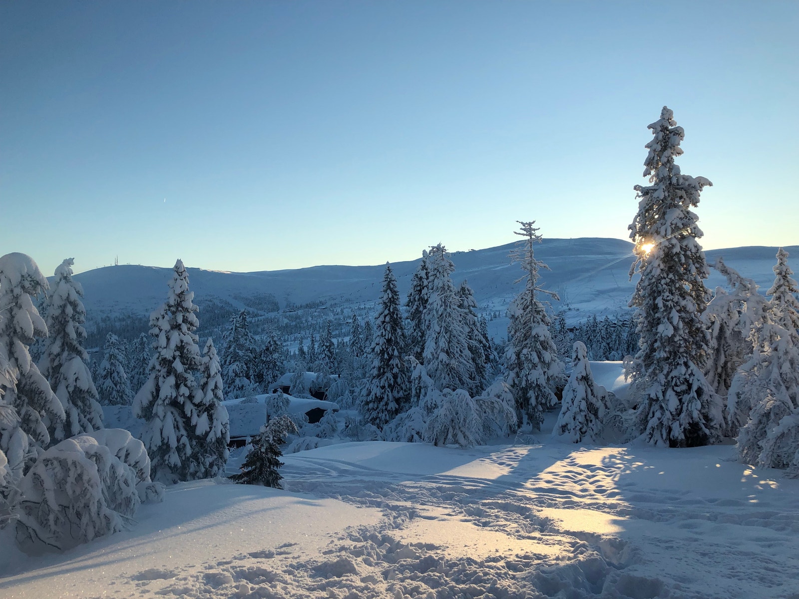 Utsikt fra stuen. Galleribilde