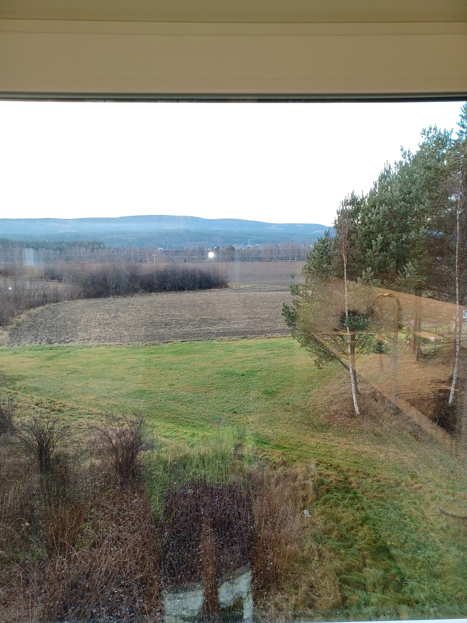 Utsikt fra kjøkkenet. Galleribilde