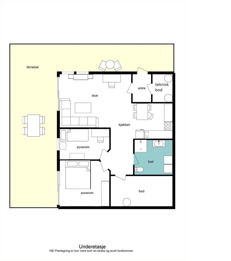 Planløsning. Galleribilde