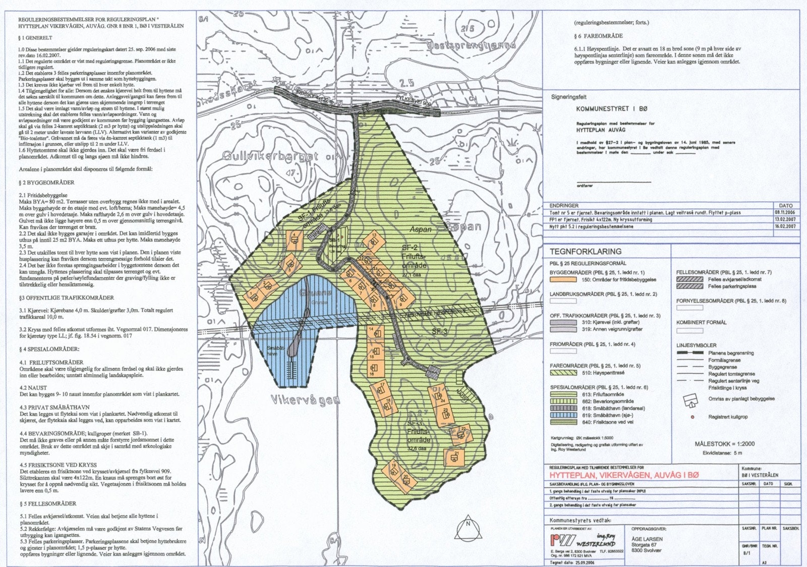 Reguleringsbestemmelse Vikervågen Galleribilde