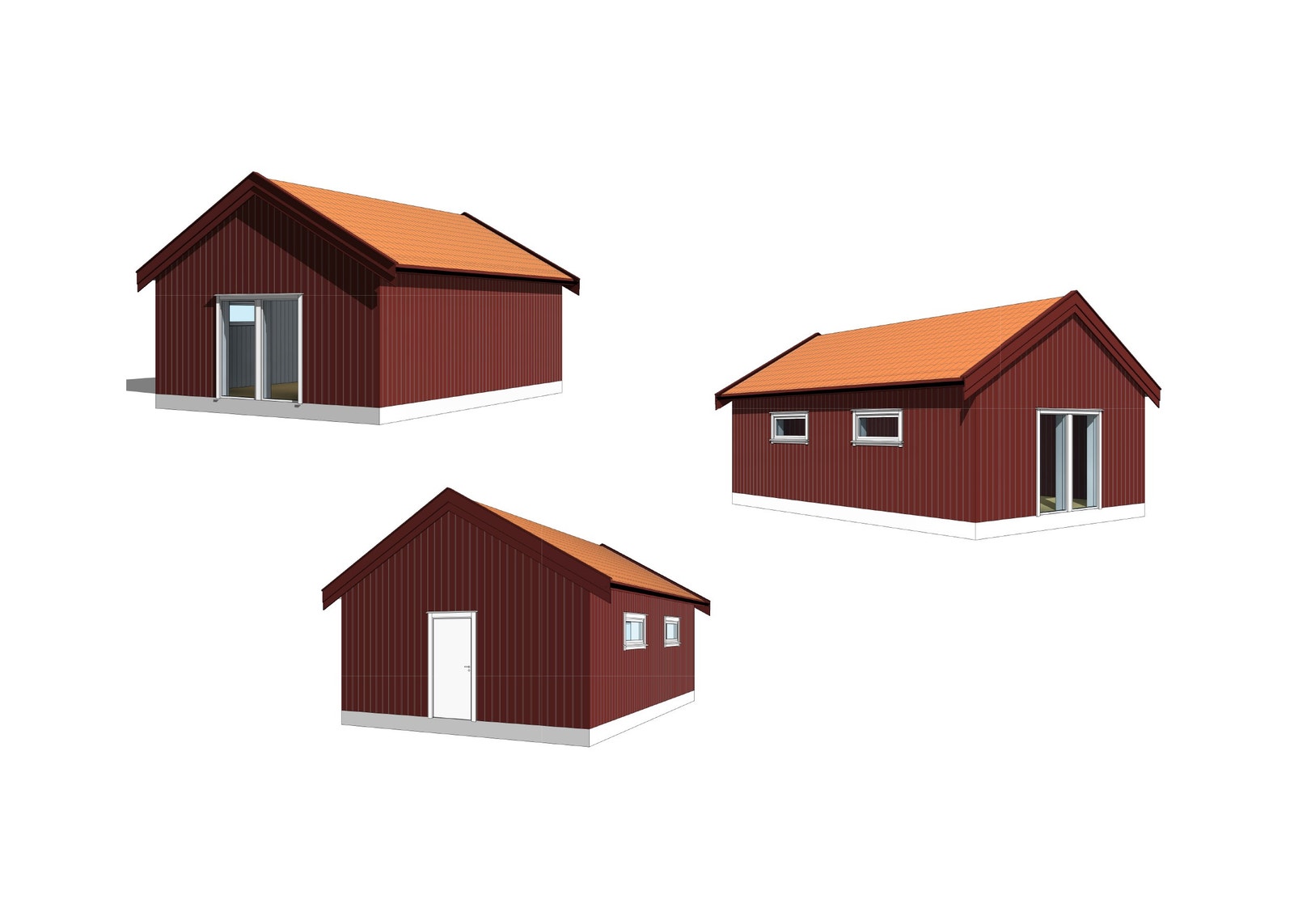 Naust fasader Galleribilde