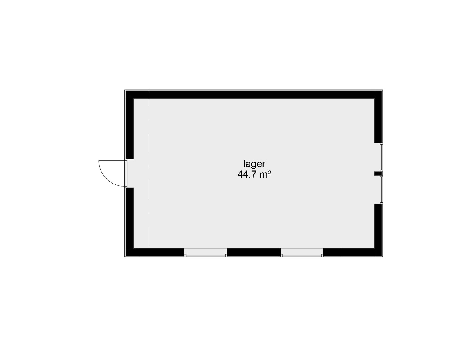 Naust planløsning Galleribilde