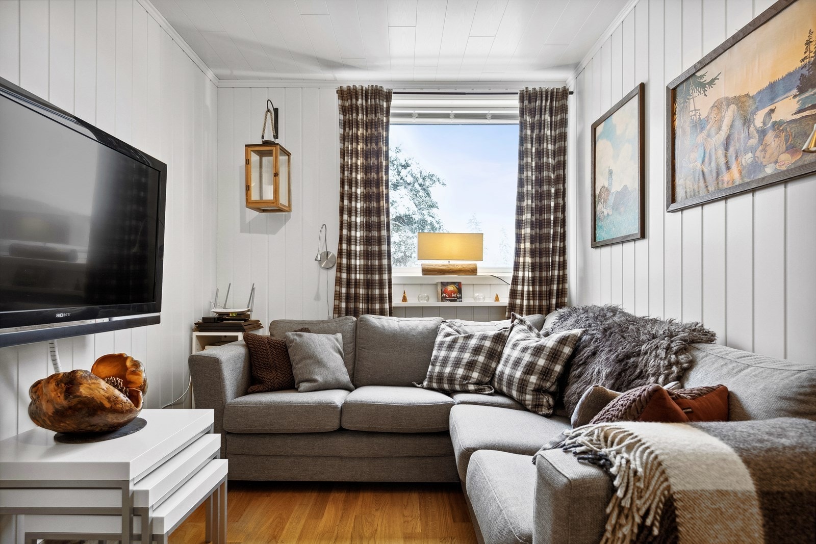 Digg med en plass til en stor sofa om man ønsker det Galleribilde