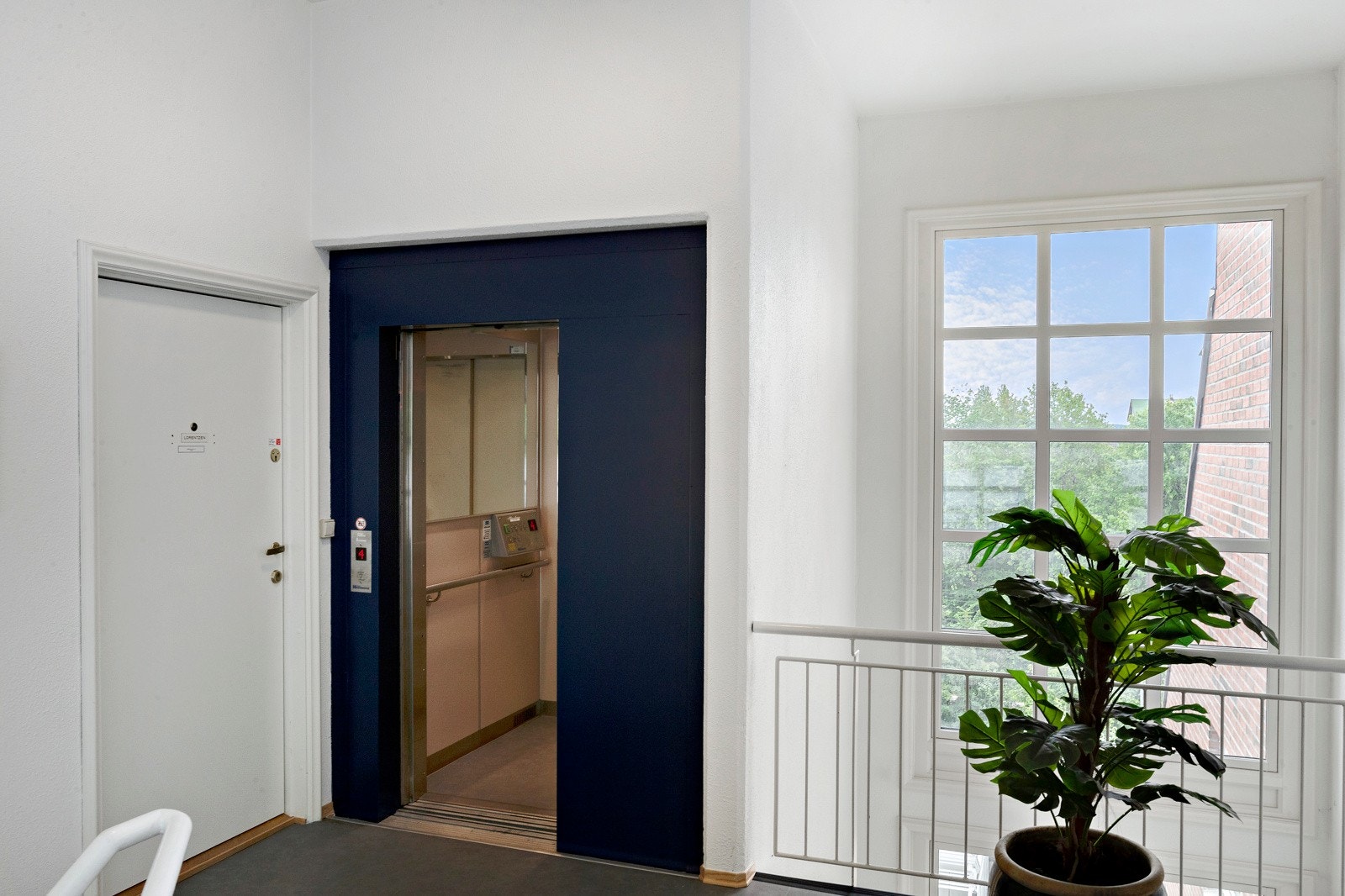 Heis opp til leilighetsplanet Galleribilde