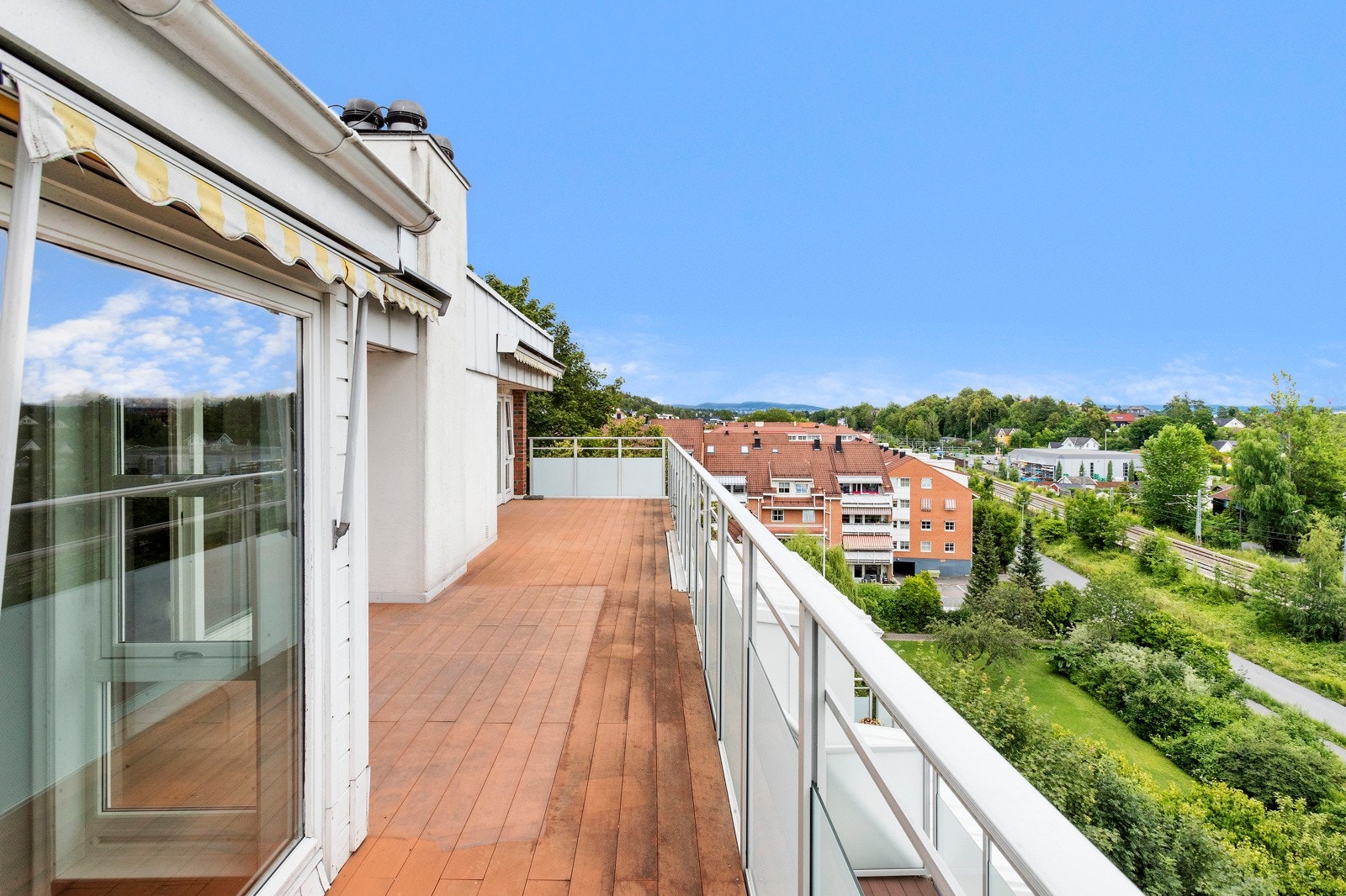 Fritt utsyn inn mot Oslo Galleribilde