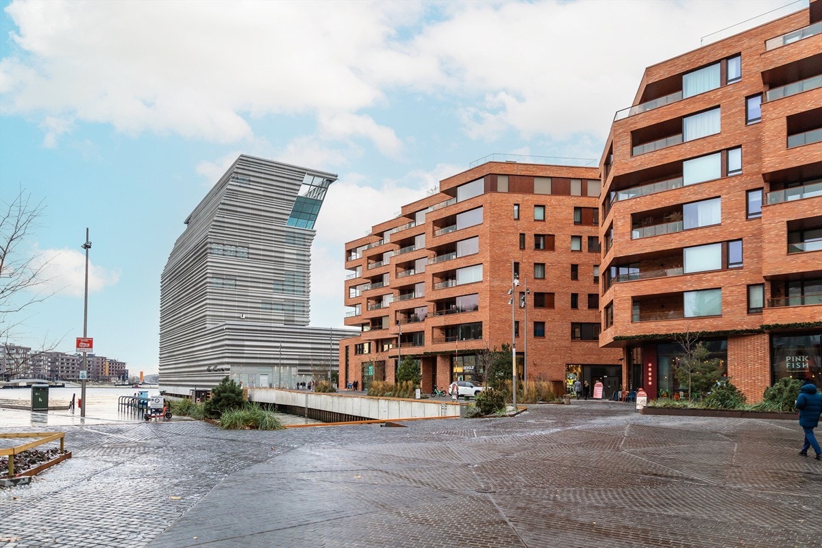 Fasade Munch Brygge Galleribilde