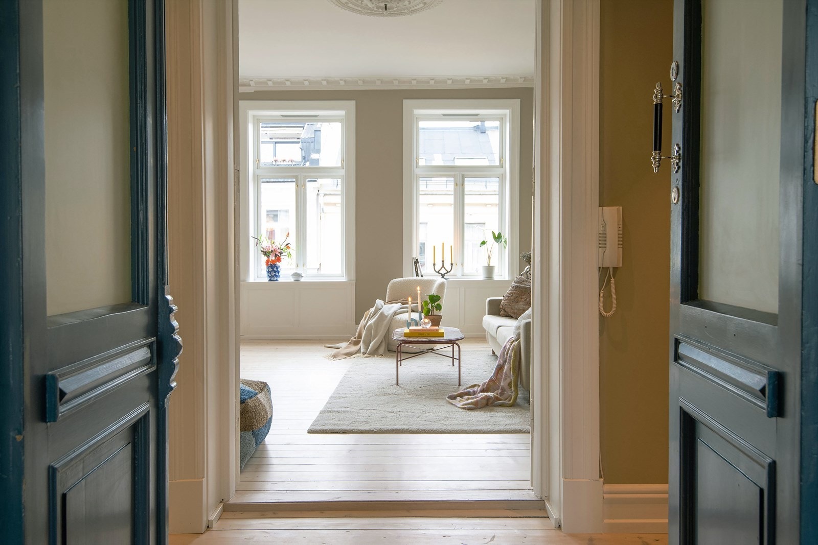 En gjennomgående og klassisk frognerleilighet. Galleribilde