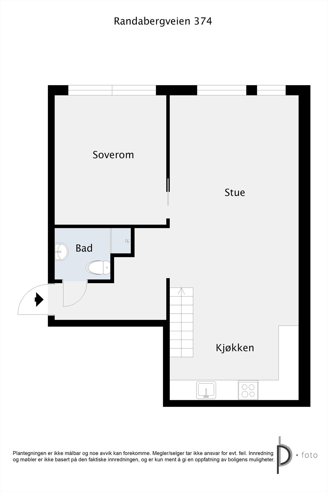 Plantegning 3. etasje Galleribilde