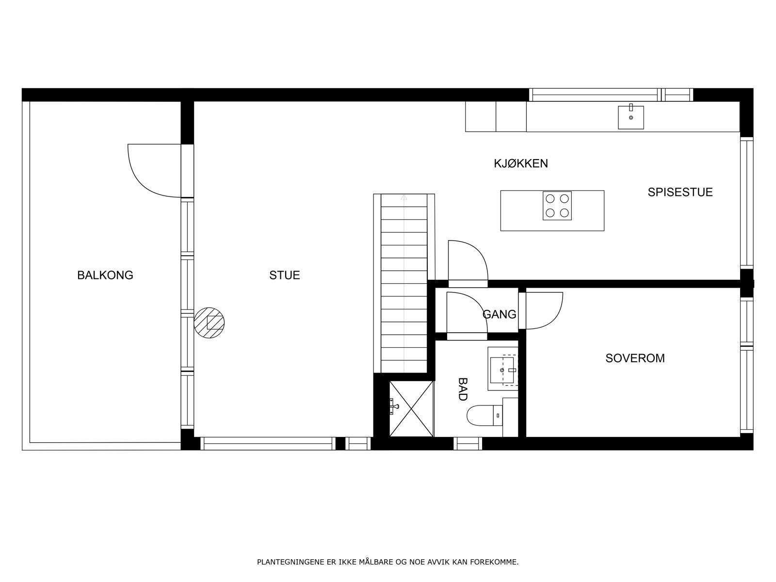 Veiledende plantegning Galleribilde