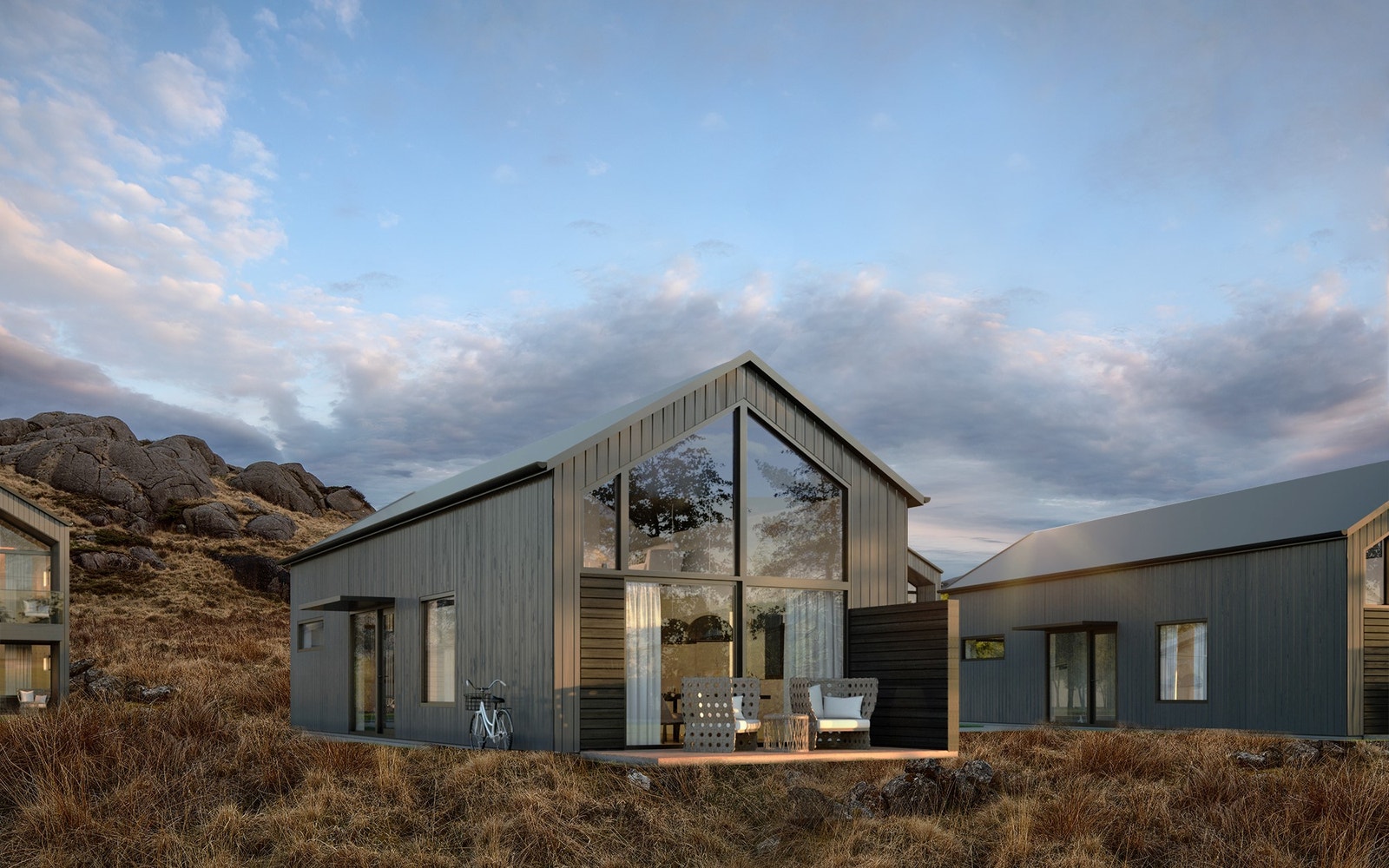 Illustrasjon eksteriør Galleribilde