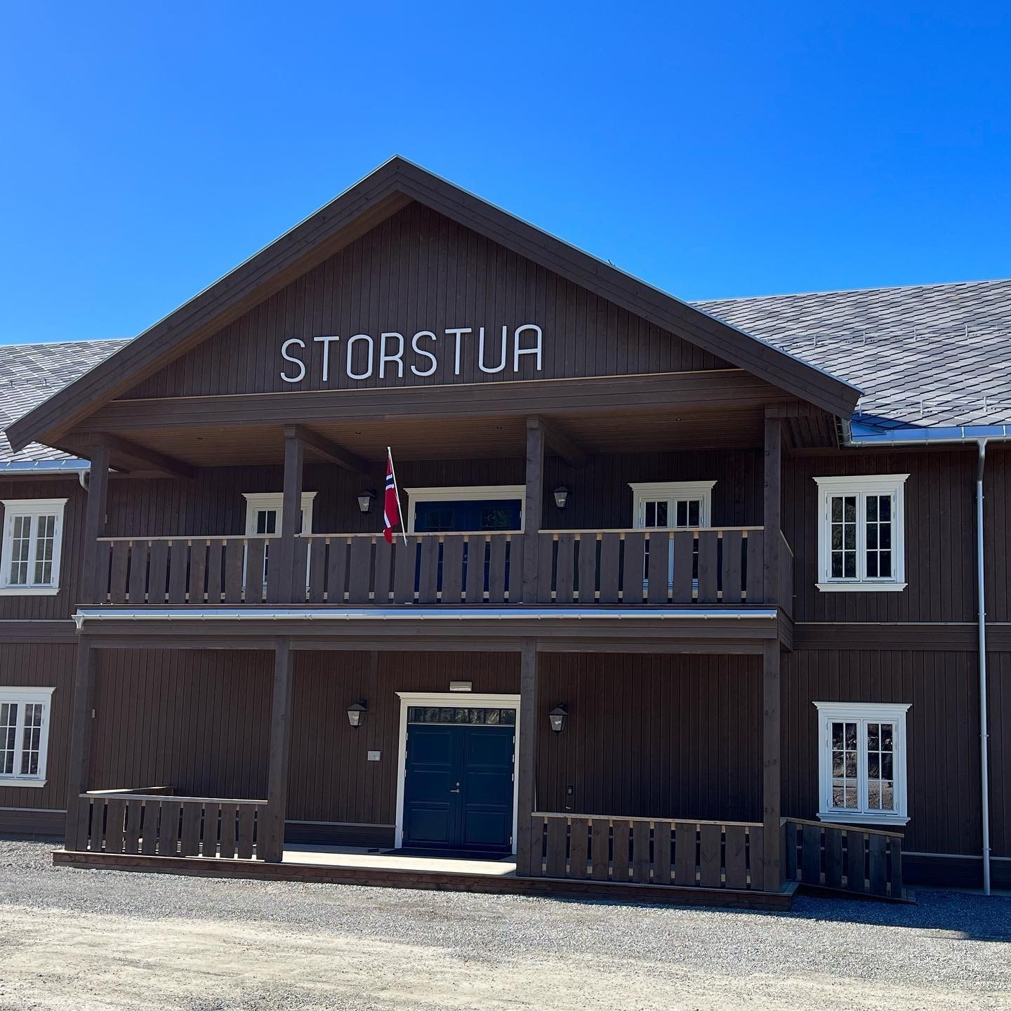 Storstua er et fremtidig samlingspunkt for hytteeierne Galleribilde
