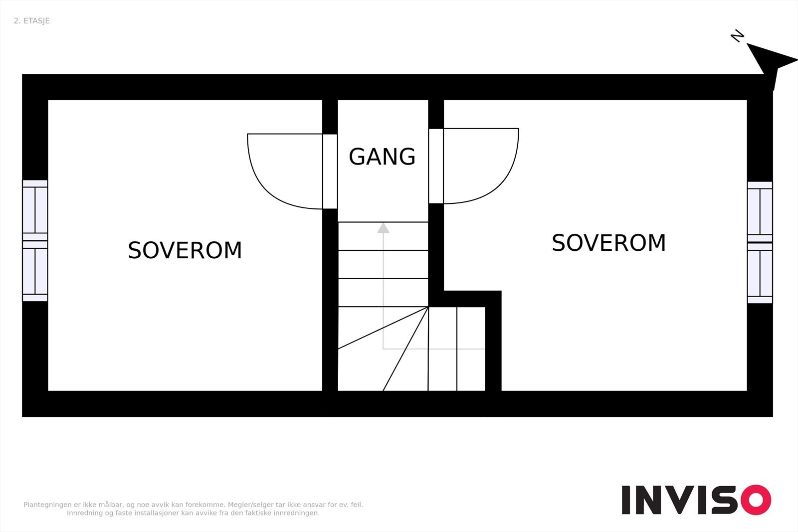 Plantegning - 2. etasje. Galleribilde