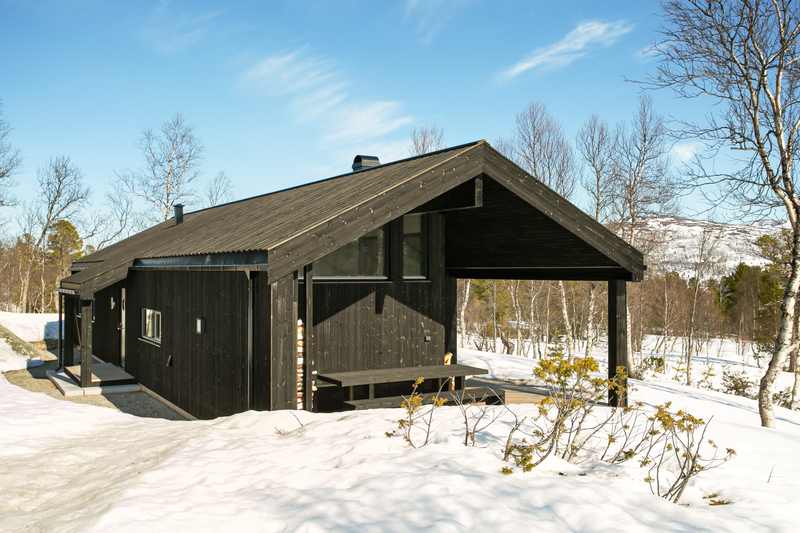 Trollhøtta - Eksempelfoto av kundetilpasset hytte. Vil avvike fra virkelig miljø og omgivelser. Galleribilde
