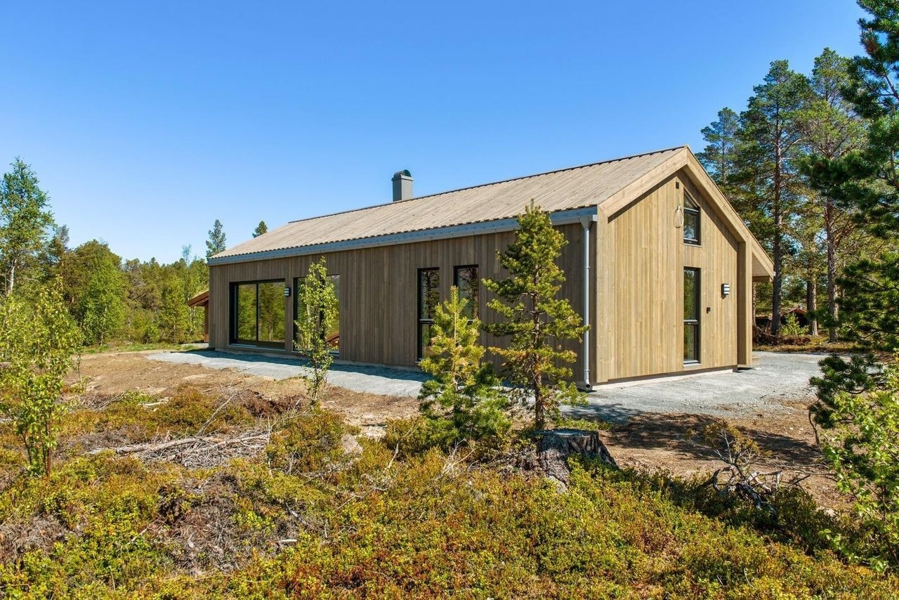 Trollhøtta - Eksempelfoto av kundetilpasset hytte. Vil avvike fra virkelig miljø og omgivelser. Galleribilde