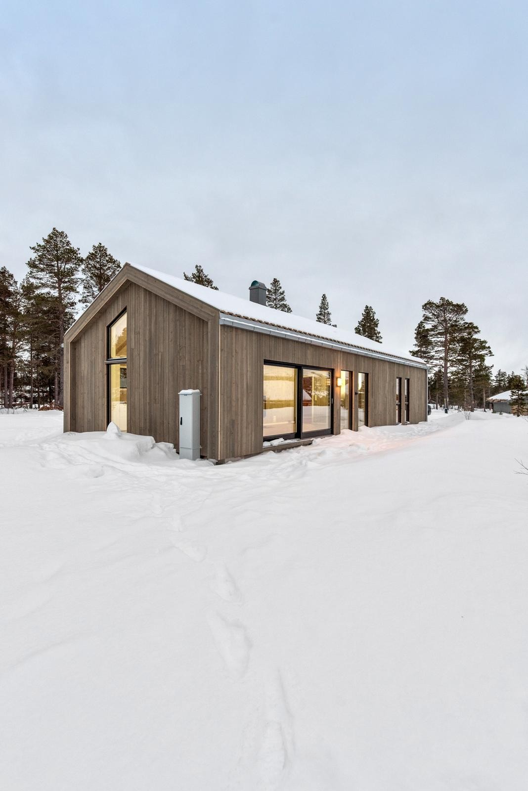Trollhøtta - Eksempelfoto av kundetilpasset hytte. Vil avvike fra virkelig miljø og omgivelser. Galleribilde