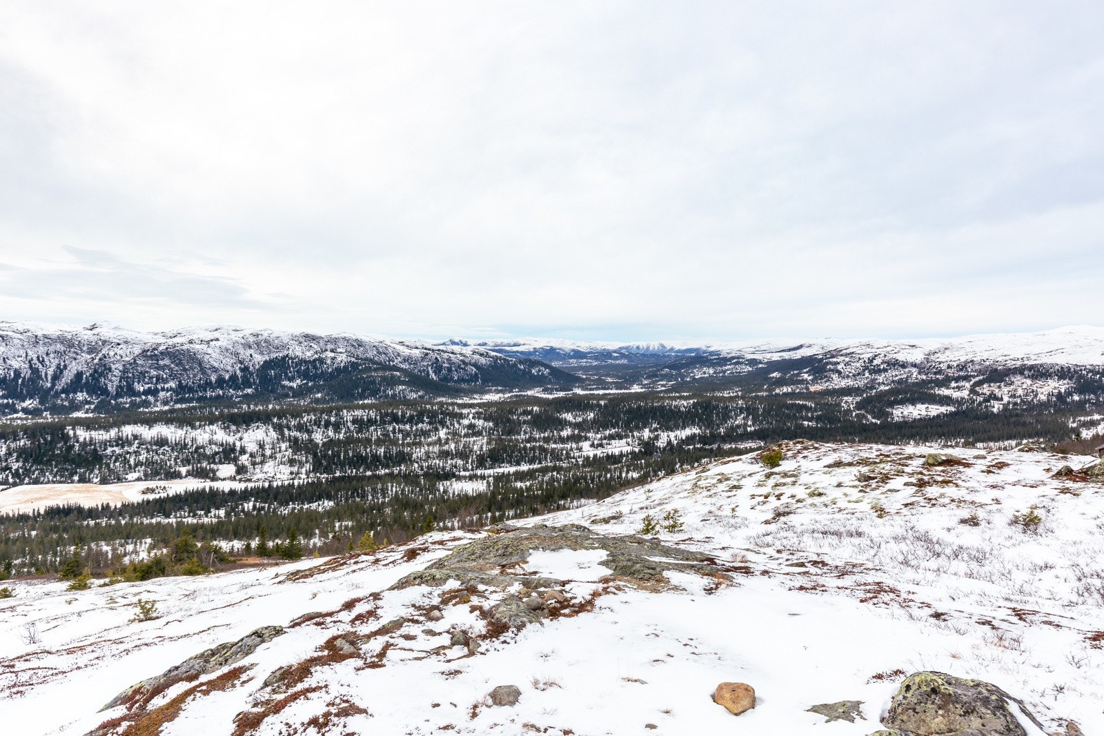 Fantastiske utsiktsforhold fra Killingskaret. Galleribilde