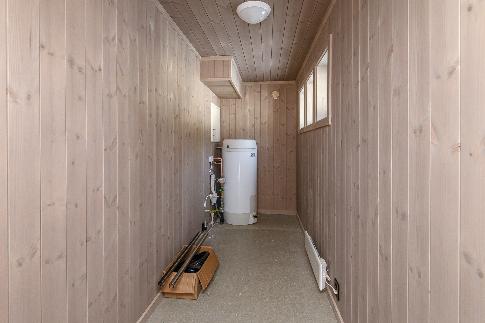 Utvendig isolert bod! Galleribilde