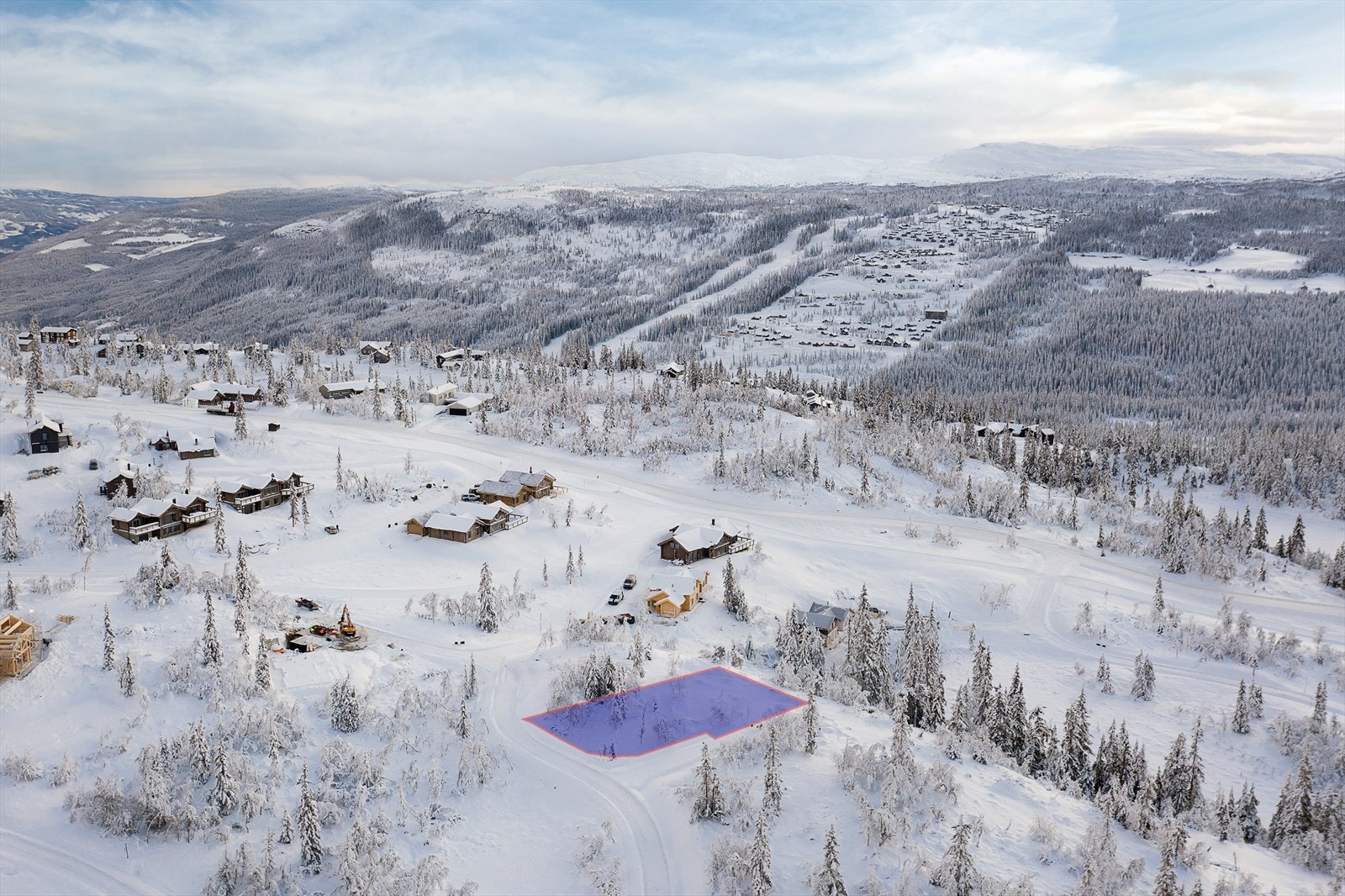 Velkommen til Kvitfjell Vest og Svartskardvegen 100 (Tomt 24) Galleribilde