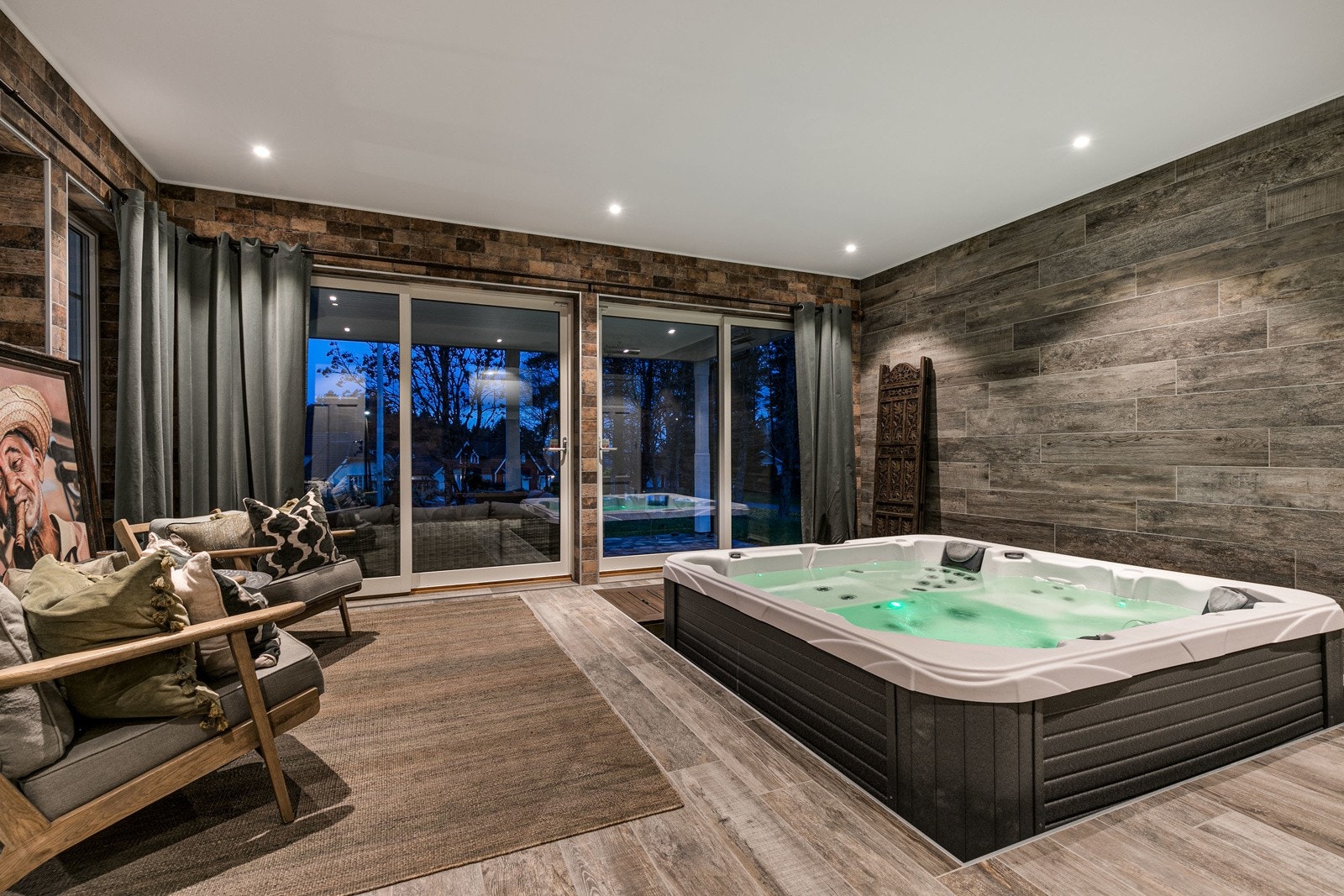 Herlig kveldsstemning. Galleribilde