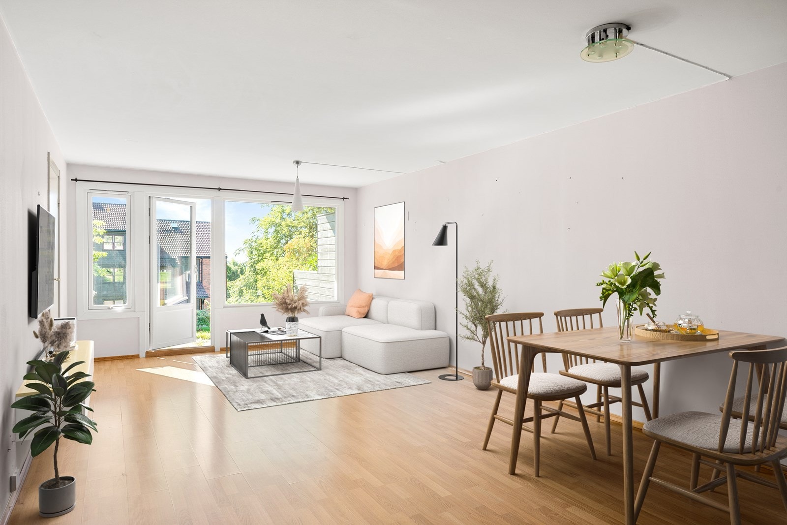 En arealeffektiv, lys og romslig 2(3)-r leilighet med sentral beliggenhet på Grefsen (Illustrasjonsbilde) Galleribilde