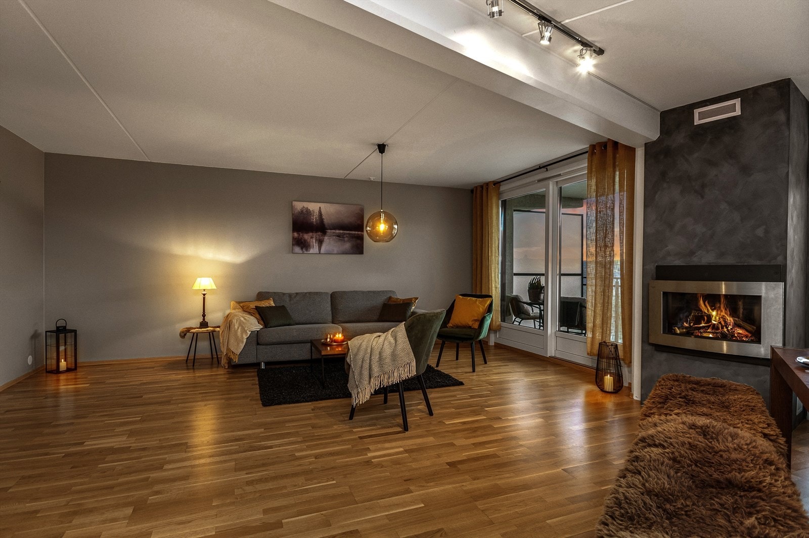 Stemningsfoto kveld Galleribilde