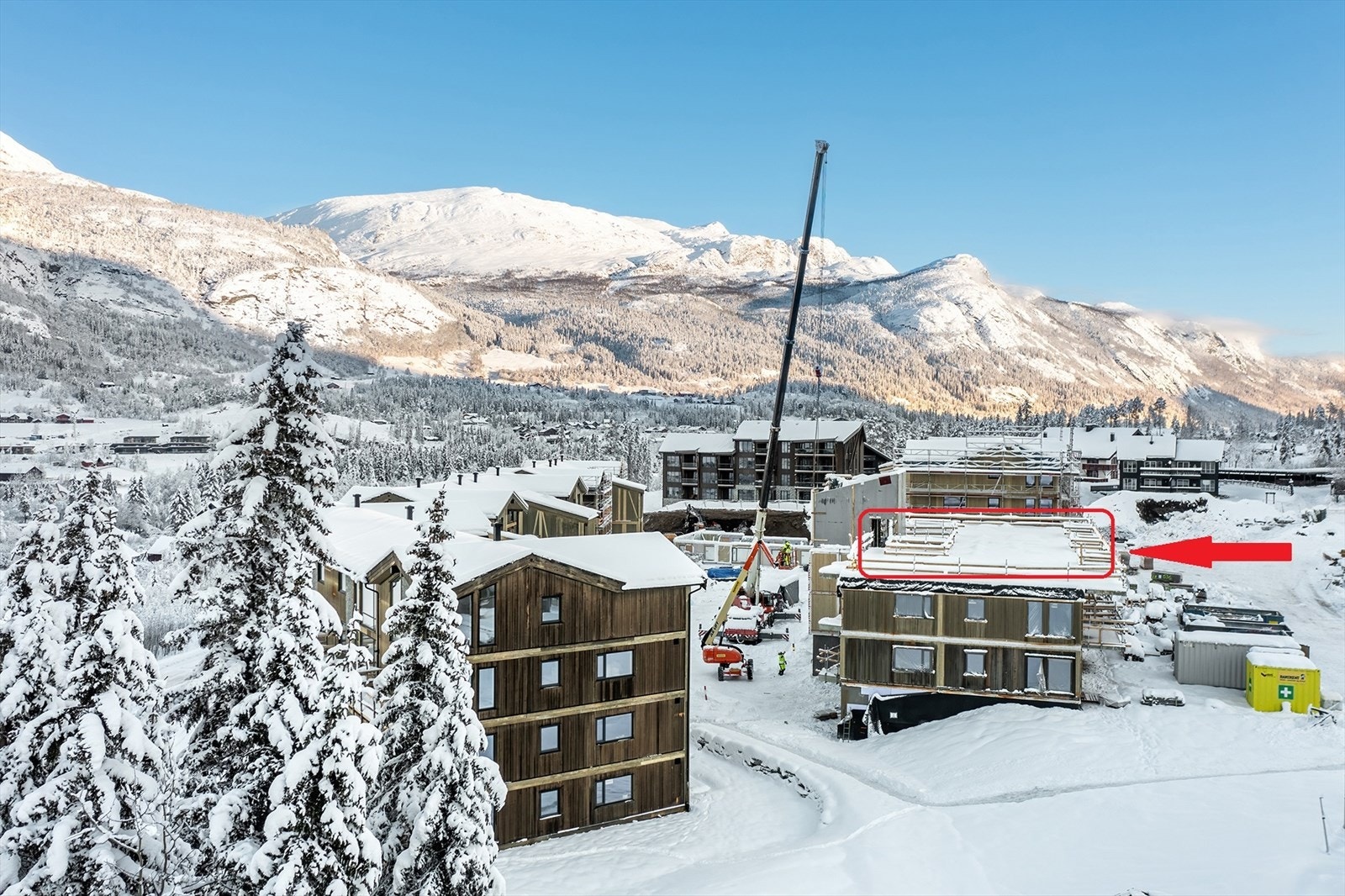 Fjellnest bygg D er under bygging! Galleribilde