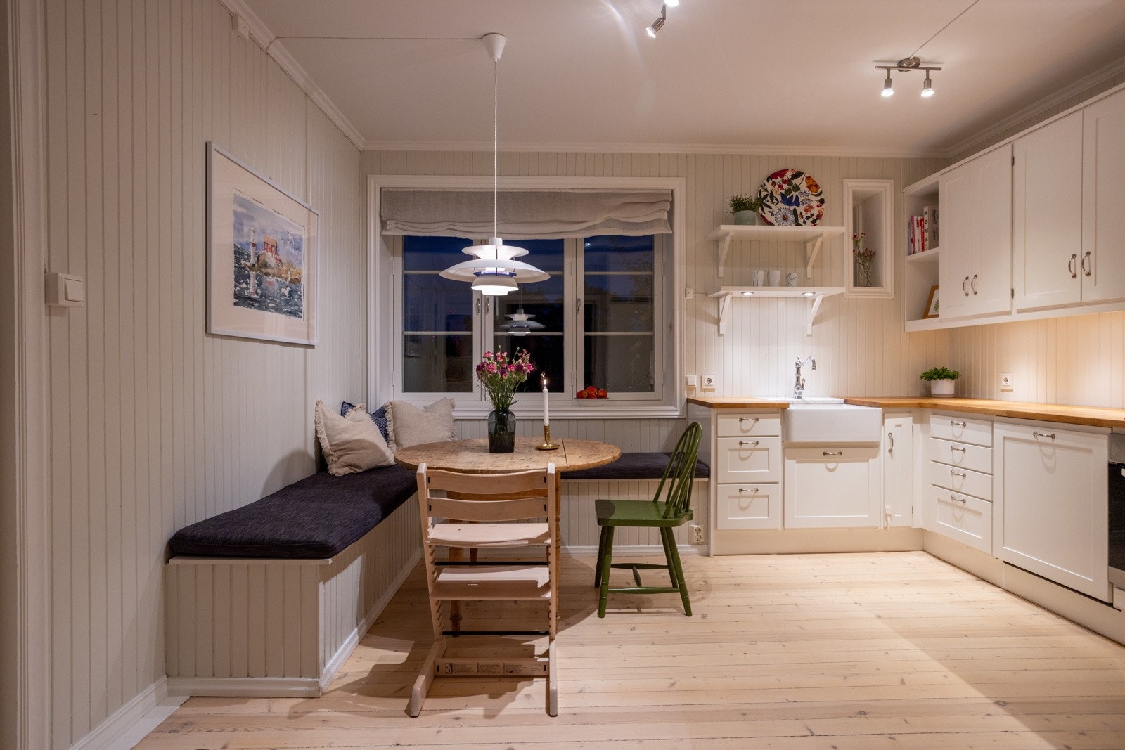 Kveldsstemning. Galleribilde