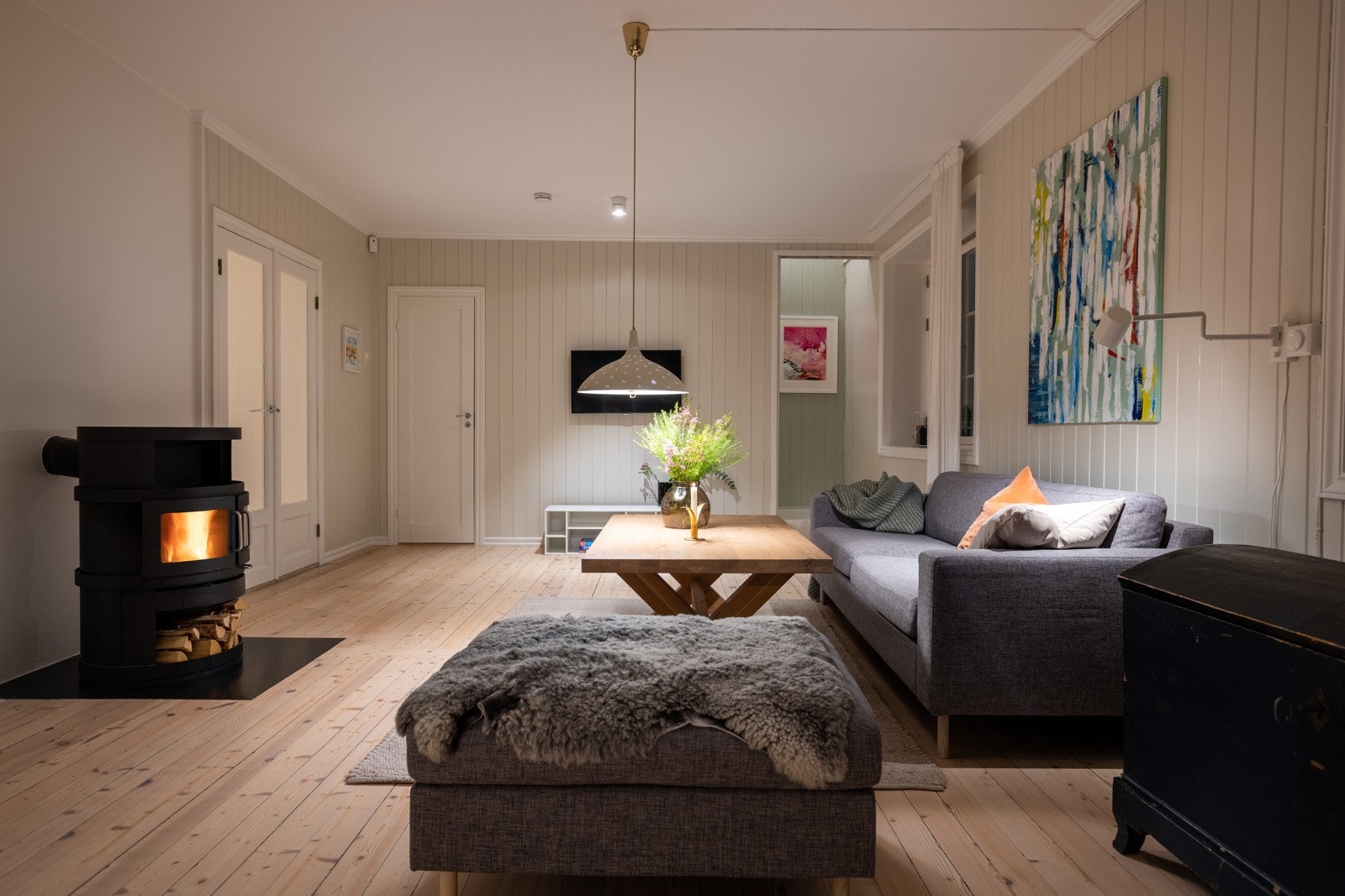 Kveldsstemning. Galleribilde