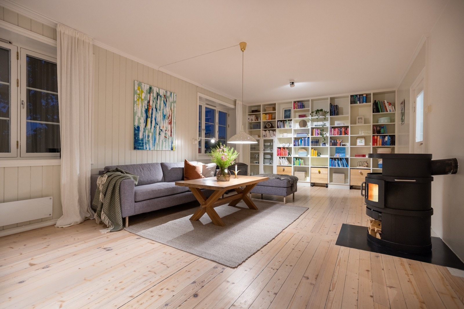 Kveldsstemning. Galleribilde