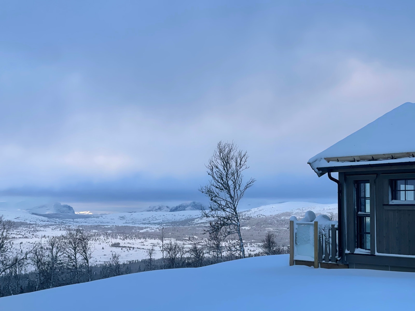 Panoramautsikt mot Syndin Galleribilde