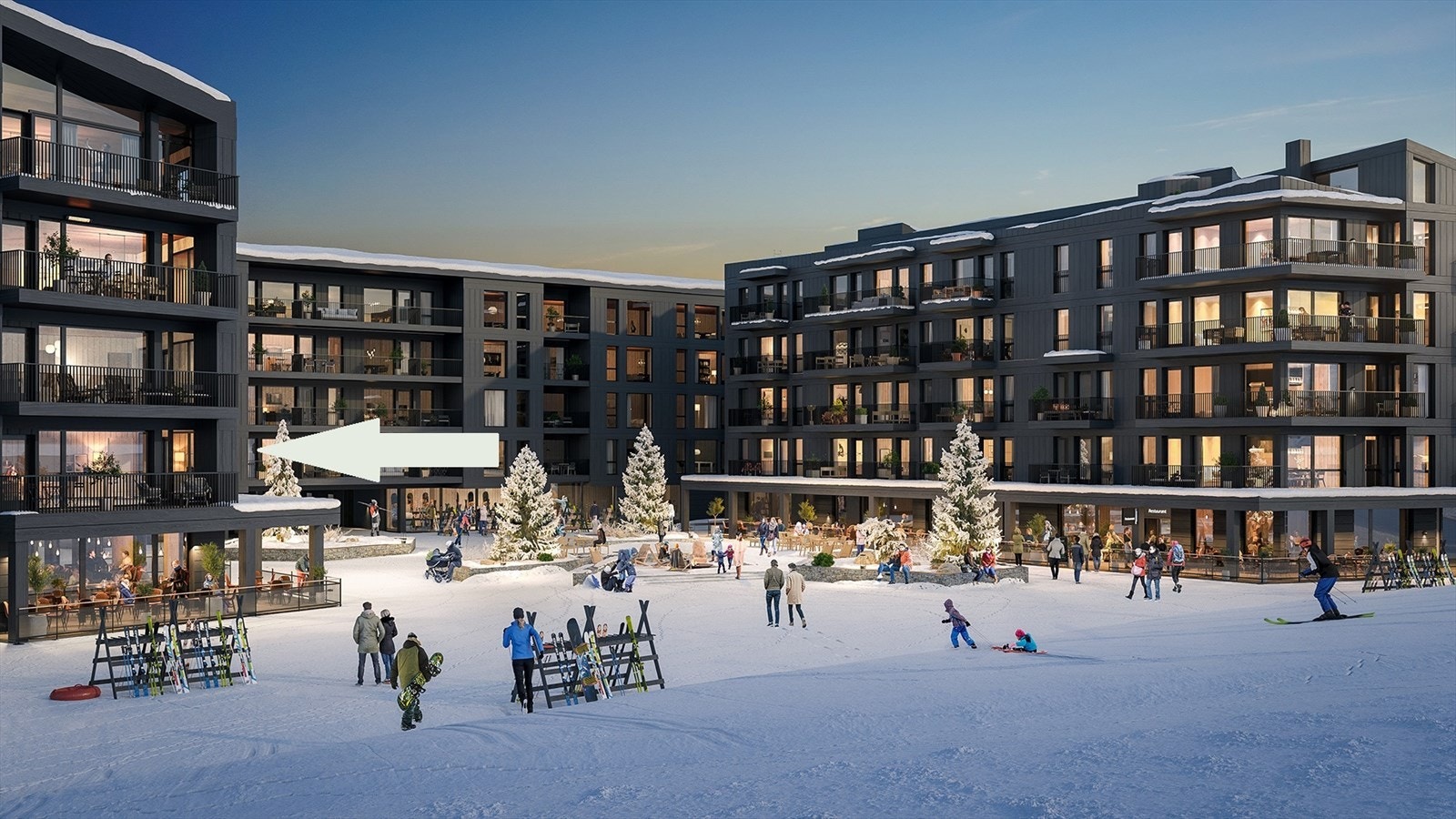 Fjellandsbyen leilighet 207. Galleribilde