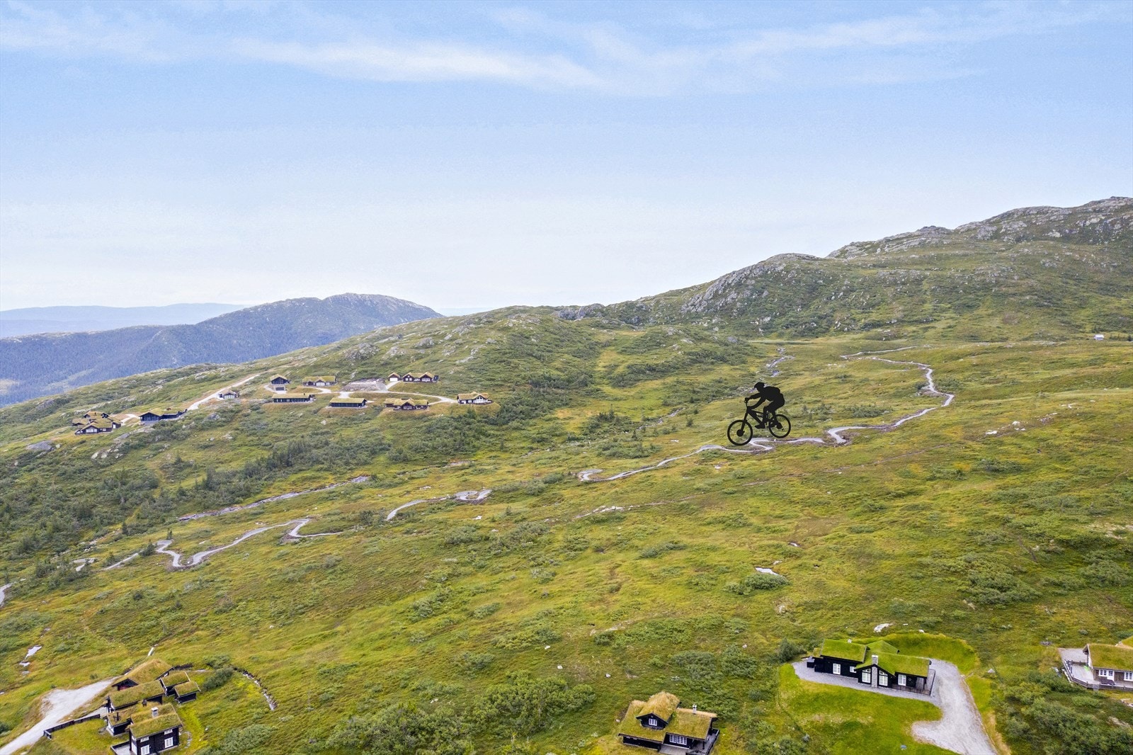 Sauvallsvingen som ligger like ved hytta. Galleribilde