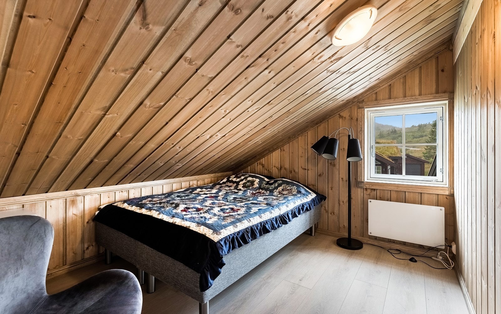 Soverom 2 i loftetasjen. Galleribilde