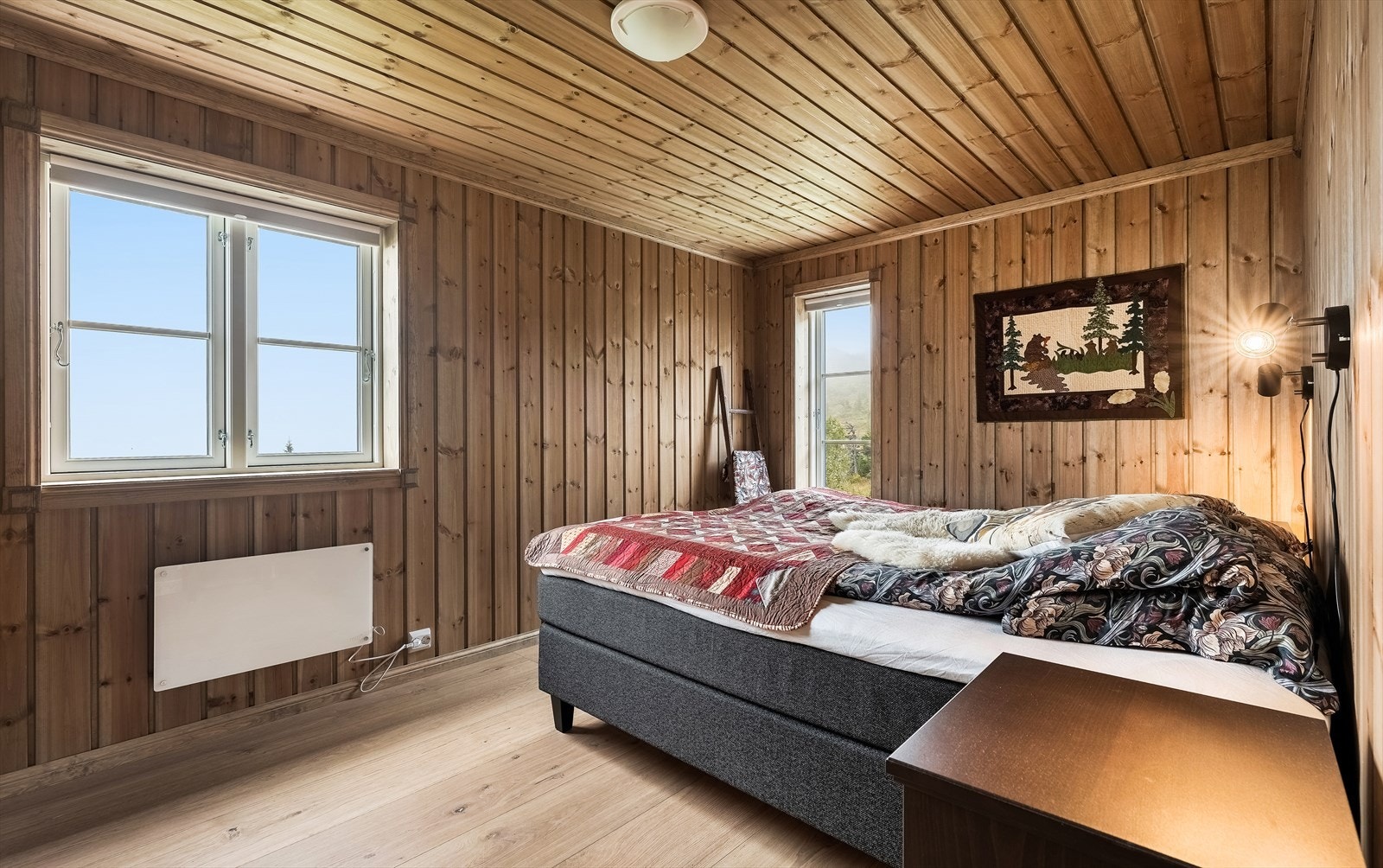 Hovedsoverom med garderobeskap. Galleribilde