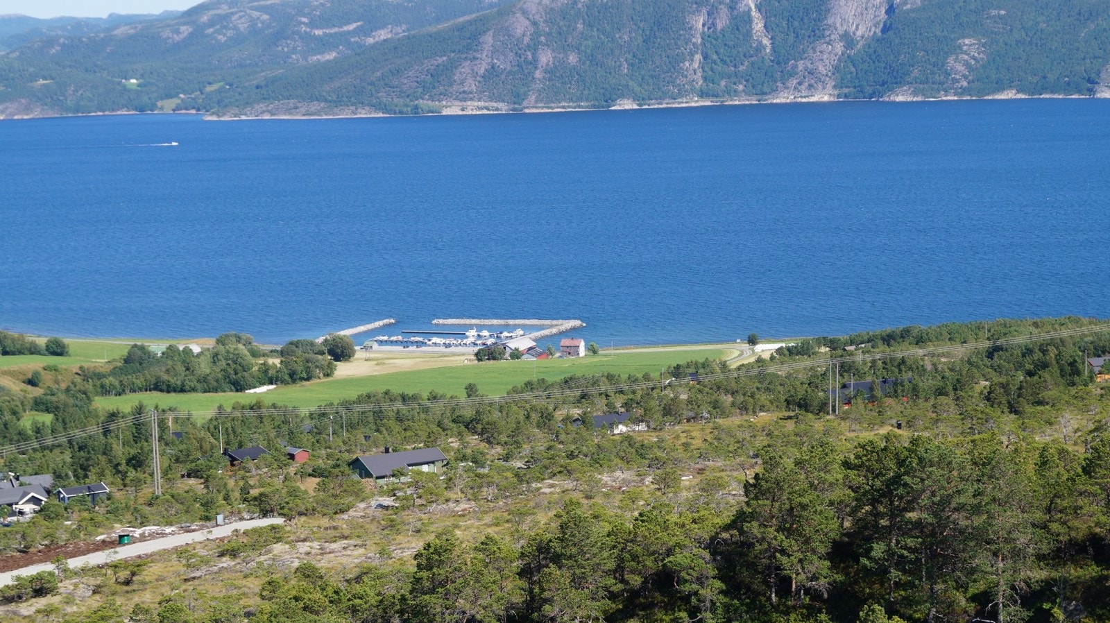 Flott utsikt Galleribilde